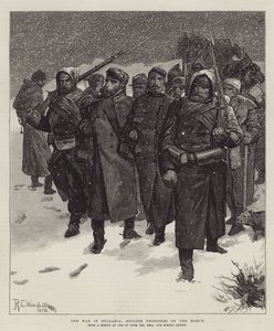 Krigen i Bulgaria, engelske fanger i mars
